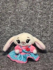 Pequeño conejito Tukkins de repuesto para juego preescolar-micro mini peluche 2,5" - Imagen 1 de 6