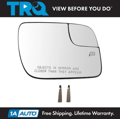 Espejo retrovisor derecho TRQ de vidrio para Ford Explorer 13-19 Police Interceptor utilitario 16-19 Foto 1 de 4