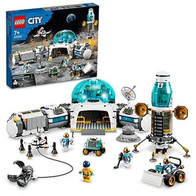 LEGO City Lunar Exploration Base 60350 Toy Block Gift - Image 1 of 4