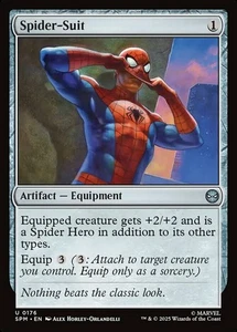 MTG magic cards 1x Spider-Suit Marvel's Spider-Man NM-Mint, English - Picture 1 of 1