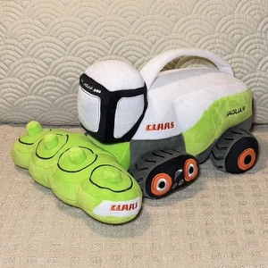 UH Kids Claas Jaguar 960 Forage Harvester Combine 14” Plush Stuffed Farm Toy - Picture 1 of 6