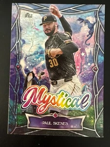 2025 Topps Update PAUL SKENES Mystical MYS-22 PIRATES - Picture 1 of 2