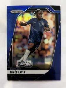 2024-25 Panini EPL Prizm Romeo Lavia Blue Prizm /299 Chelsea - Picture 1 of 2