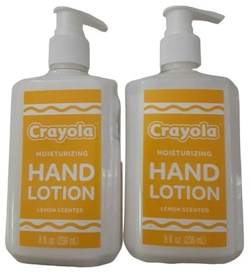 Crayola Loción Hidratante para Manos Perfumada a Limón 8 Fl Oz Lote de 2 Foto 1 de 2