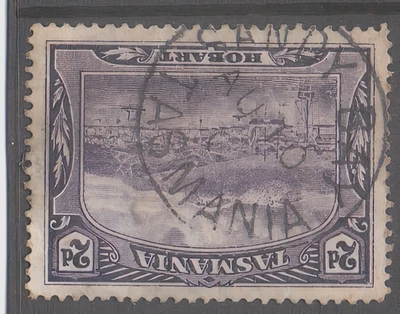 TASMANIA 2d PICTORIAL - 1 x Pmk ' SANDY BAY '  4 SCANS - Image 1 of 4