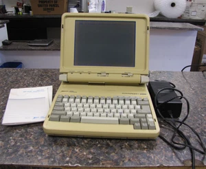 Zenith Data Systems SupersPort 286 Portable Computer ZWL-0200-02 w/Manual Powers - Imagen 1 de 23