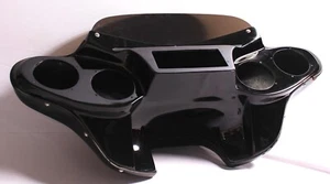CARENADO MURCIÉLAGO PARABRISAS PINTADO 4 AGUJEROS KAWASAKI VULCAN 900 PERSONALIZADO 4X5" SPKS - Imagen 1 de 6