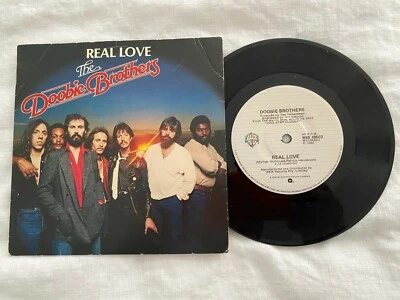 DOOBIE BROTHERS REAL LOVE PICTURE SLEEVE 1980 AUSTRALIAN RELEASE 7" 45 - Image 1 of 4