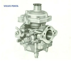 Revisione carburatore Stromberg 150CD Volvo PENTA AQ B20 incl. ricambi + regolazione  - Foto 1 di 1