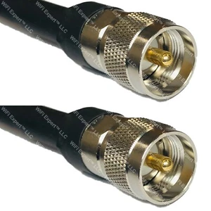 LMR600UF PL259 UHF Male to PL259 UHF Male Coax RF Cable USA-Ship Lot - Picture 1 of 1