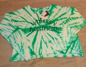 Grayson Threads Women’s Tie Dye Whiskey Business Sweater Size XL - Picture 1 of 2