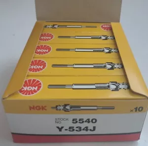 NGK Glow Plug Y-534J (NGK 5540) - Box of 10 - Picture 1 of 1