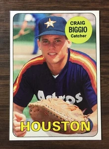Tarjeta de béisbol 1990 revista #1 Craig Biggio I9020605 - Imagen 1 de 12