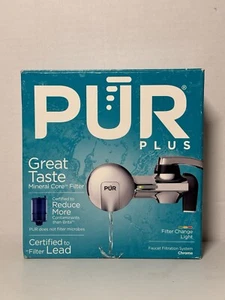 Pur Plus Mineral Core Filter Chrome Faucet Filtration System PFM400H - Picture 1 of 4