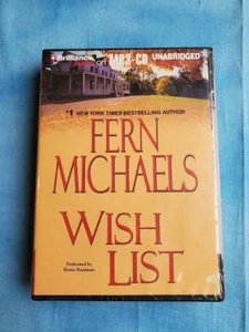 Fern Michaels Wish List Unabridged MP3-CD Audiobook New Brilliance - Imagen 1 de 1