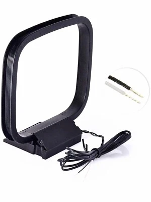 Onkyo - Pioneer Indoor AM Loop Radio Antenne 2 Pole Antenna Receiver Verstärker  - Bild 1 von 2