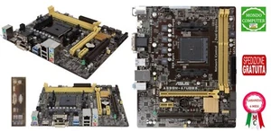 MOTHERBOARD SOCKEL FM2 + ASUS A55BM-A-USB3 + CPU + RAM + BACK PANEL BLECH - Bild 1 von 1