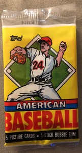 1989 Topps UK Minis American Baseball Pack Cory Snyder Indians Showing TWICE!