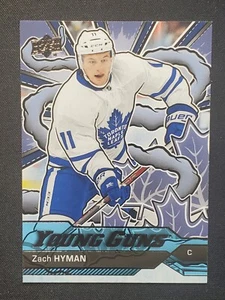  Upper Deck 2024-2025 Series 2 Zach Hyman Oilers Young Guns Insert 222 - Bild 1 von 2