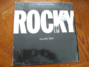 ROCKY MOTION PICTURE SCORE BILL CONTI 1976 LP IN SHRINK EXCELLENT VINYL - Picture 1 of 7