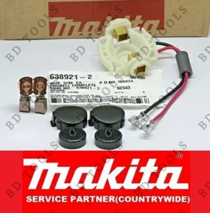 MAKITA BRUSH HOLDER+BRUSHES+CAPS+COVER Angle Grinder BGA450 BGA452 DGA450 DGA452 - Picture 1 of 3