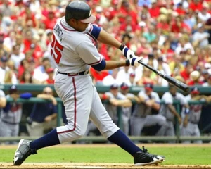 8x10 Photo ANDRUW JONES Atlanta Braves All Star Home Run World Series - Picture 1 of 1