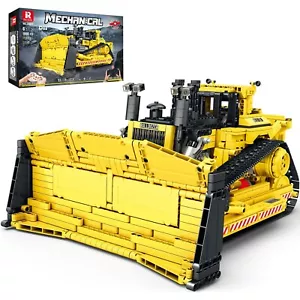 D11 Bulldozer Building Set,APP Remote Control Loader RC Bulldozer Constructio... - Picture 1 of 7