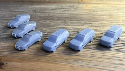 N SCALE 1:160 POLICE VEHICLE VARIETY SQUAD CARS (6pk) - Image 1 of 4