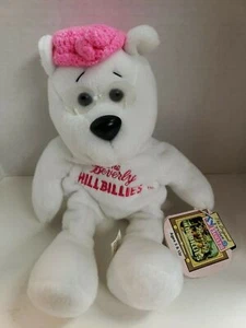 Tv Tunes 1999 Music Bear 7" Plush Bear New Vintage Beverly Hillbillies Pink U172 - Picture 1 of 3