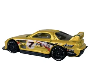 Hot Wheels 24/Seven Metallic Yellow #7 2011 HW Tunerz Exclusive - Picture 1 of 8