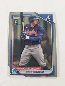 Diego Benitez 2024 Bowman BCP-39 Chrome Prospects Atlanta Braves Baseball - Picture 1 of 2