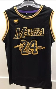 Kobe Bryant Basketball Jersey Mamba 8 Black Jersey XXL - Picture 1 of 6