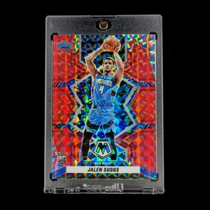 Jalen Suggs RC 🪙- 2021-22 Mosaic debut en la NBA novato Red Mosaic Prizm Holo SP #266 - Imagen 1 de 2