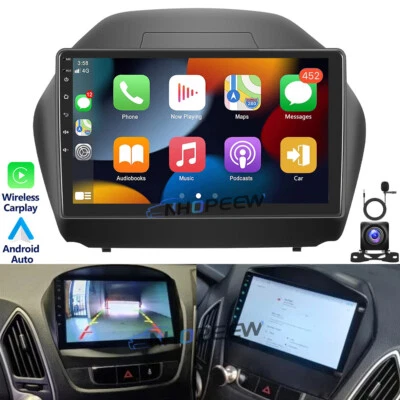 Carplay Car GPS Stereo Radio For Hyundai Tucson ix35 2010-2015 Android 15 2+64GB - Изображение 1 из 4