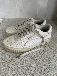 Size Uk 7.5- PUMA Cali White W - 369155-01 - Picture 1 of 5