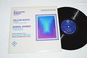 WILLIAM MAYER Octagon SAMUEL BARBER Symphony No. 1 LP QTV-S 34564 Quadraphonic - Picture 1 of 4
