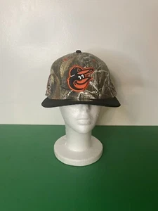 Baltimore Orioles Real Tree 59Fifty Camden Yard 30th Anniversary Fitted Hat Sz 8 - Picture 1 of 13