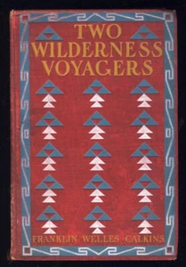 1902 Calkins Two Wilderness Voyagers Native Americans Sioux Ojibwe Black Hills - Foto 1 di 2