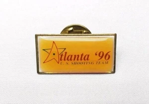 Vintage *Atlanta '96 US Shooting Team* Commemorative Olympic Pin Made In USA - Picture 1 of 4