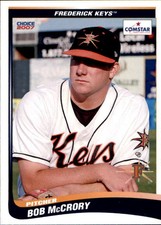 2007 Frederick Keys SGA Choice #23 Bob McCrory Steens Mississippi Baseball Card