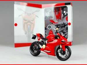 Maisto 1:12 Ducati 1199 PANIGALE Assemble DIY Motorcycle Bike Model New In Box - Picture 1 of 3