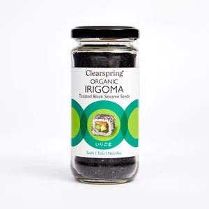 Clearspring Organic Irigoma - Toasted Black Sesame Seeds - Picture 1 of 3