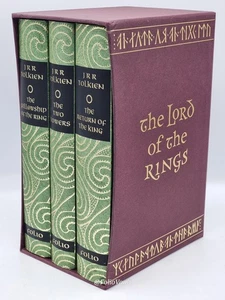 Lord of the Rings (3v.) - J. R. R. Tolkien - LotR - Folio Society - 2001 - Imagen 1 de 22