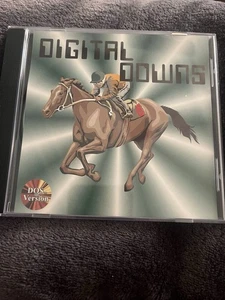 1995 Digital Downs CD ROM Horse racing Computer Game - Picture 1 of 3