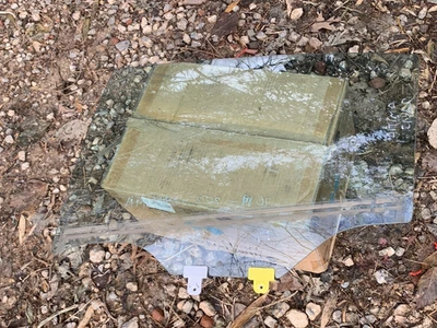 Nissan Altima 2021 puerta trasera izquierda lado del conductor ventana cristal 19-23 OEM Foto 1 de 4