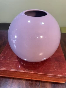 VTG Haeger Large Pink Round Vase Sphere Orb 4306, 10” - Picture 1 of 6