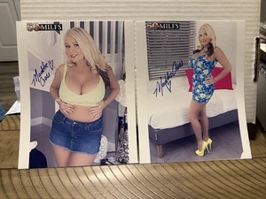 MADDIE CROSS signed 8x10 PHOTOs X2 Get Both For 1 Money #205 & #204 - Picture 1 of 1
