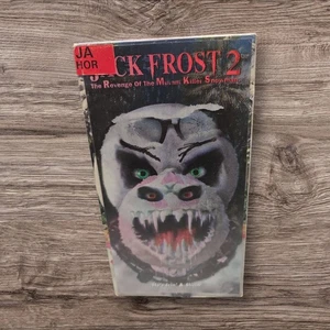 Jack Frost 2 Revenge of Mutant Killer Snowman VHS 2000 Horror Movie Lenticular - Picture 1 of 2