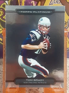 TOM BRADY 2010 TOPPS PLATINUM FOOTBALL NEW ENGLAND PATRIOTS #19 - Picture 1 of 1