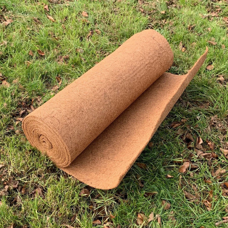 SELECTIONS Planter Liner Garden Wall Trough Hanging Basket Coir Coco Fibre Roll 10m x 75cm